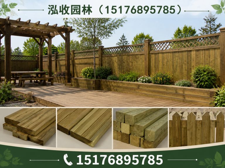 安阳防腐木展示图